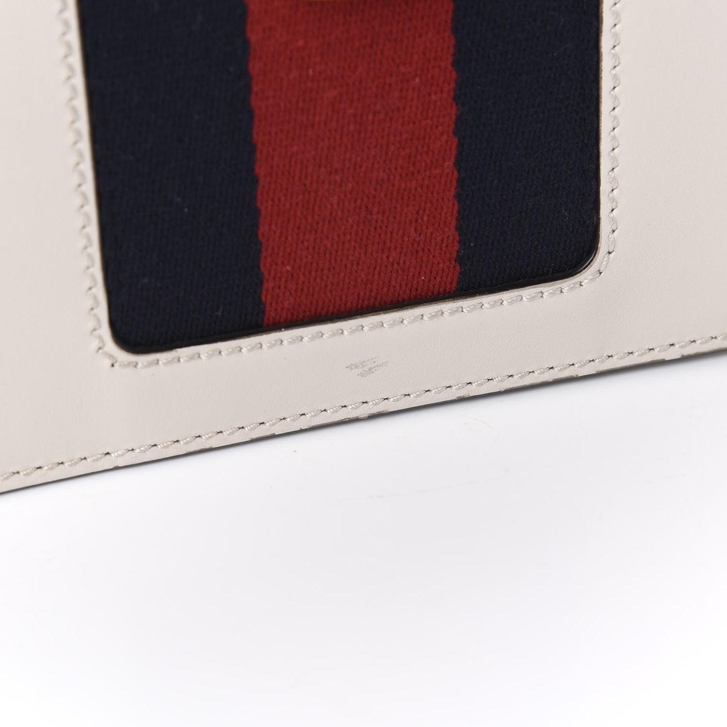 Calfskin Mini Sylvie Top Handle Bag White