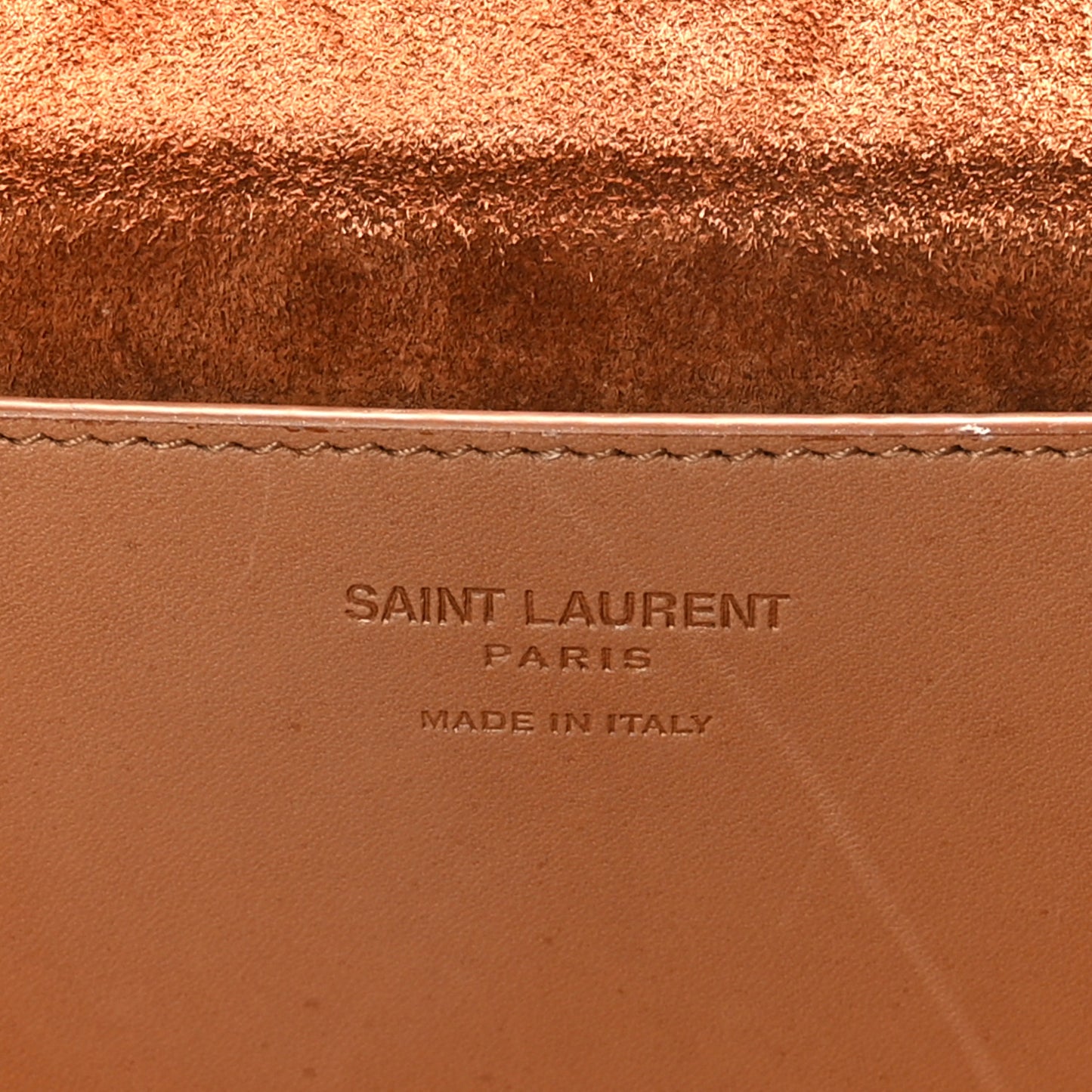 Calfskin Monogram Take Away Box Dusty Vintage Brown Gold