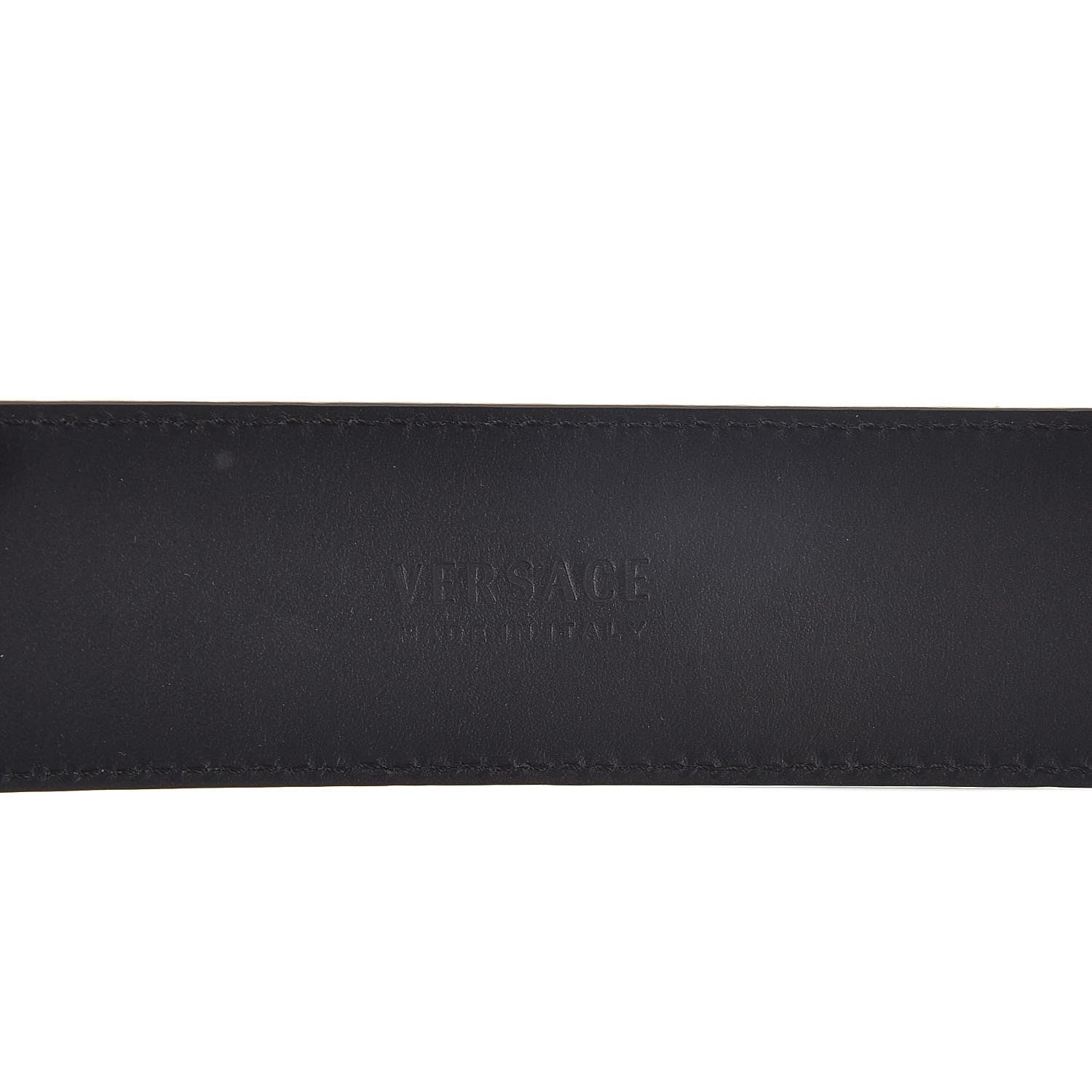 Versace Calfskin Palazzo Medusa Belt 100 40 Black 6 of 8