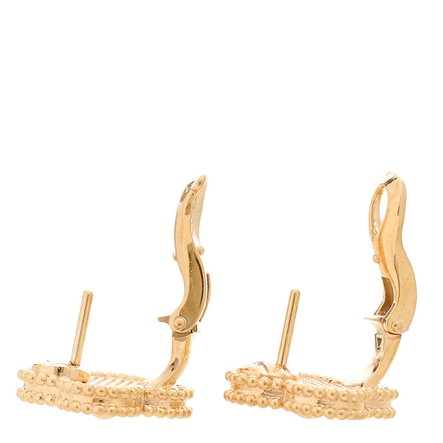 18K Rose Gold Vintage Alhambra Earrings