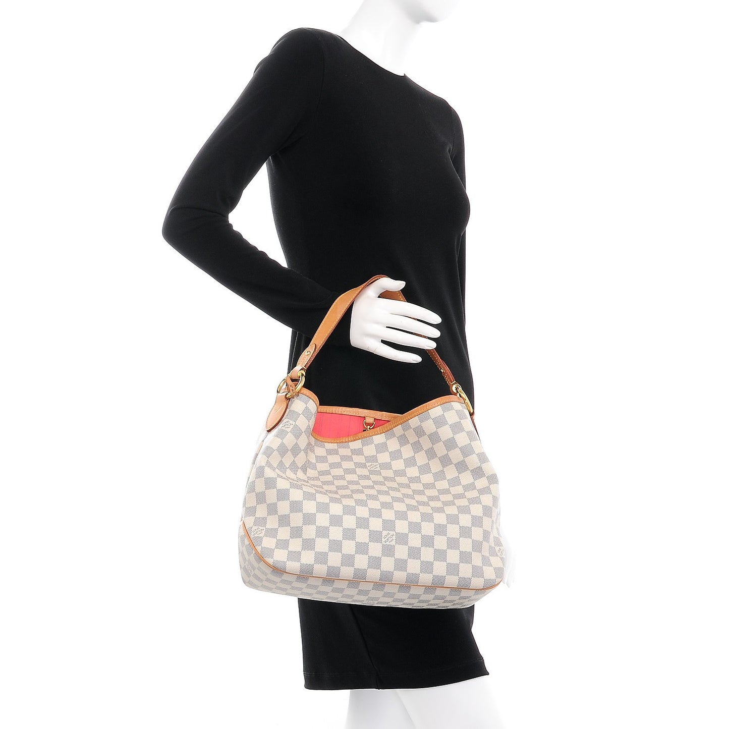 Damier Azur Delightful PM Pink