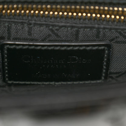 Christian Dior Patent Cannage Mini Lady Dior Black 6 of 10