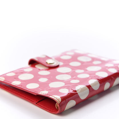 Louis Vuitton Vernis Kusama Infinity Dots Small Ring Cover Agenda Red 7 of 8