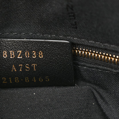 Fendi Shearling Macro FF 1974 Mini Backpack Tobacco Black 7 of 12