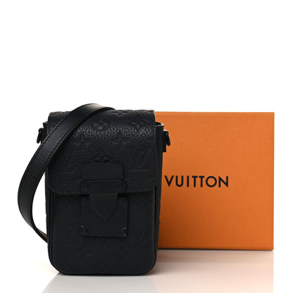 Louis Vuitton Taurillon Monogram S Lock Wearable Wallet Black 11 of 11