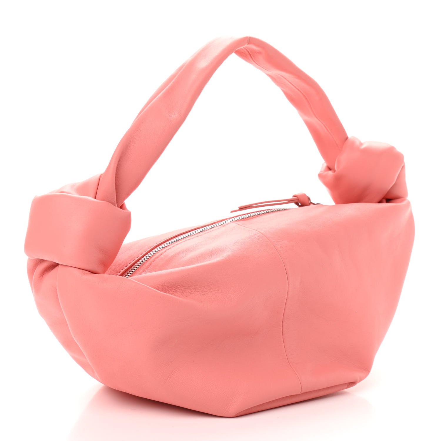 Bottega Veneta Nappa Mini Double Knot Bag Peachy 3 of 9