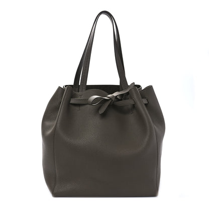 Celine Soft Grained Calfskin Small Belt Cabas Phantom Taupe 1 of 10