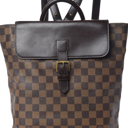 Louis Vuitton Damier Ebene Soho Backpack 15 of 20