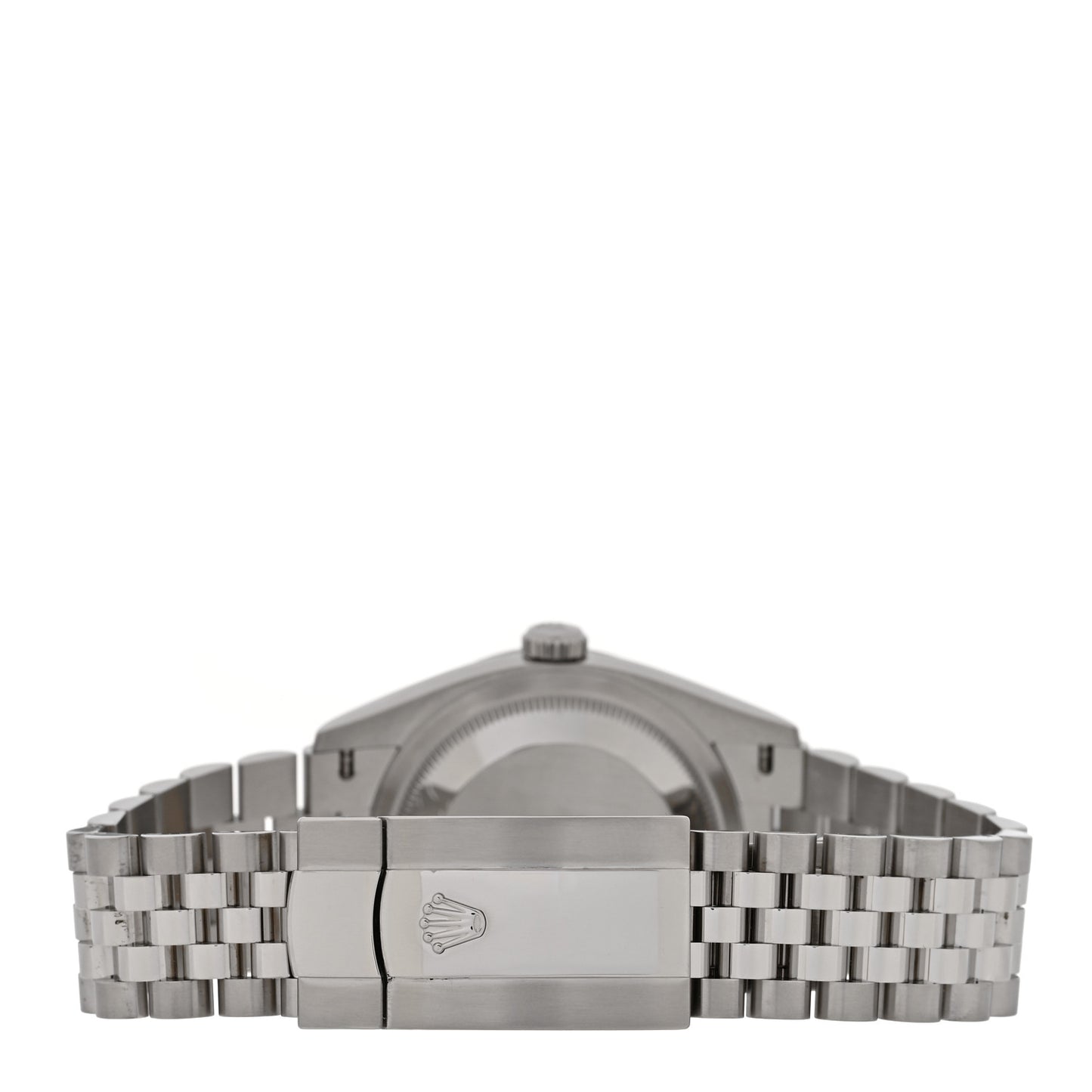 Stainless Steel 18K White Gold 36mm Oyster Perpetual Datejust Watch Olive Green Palm 126234