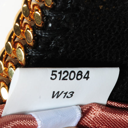 Stella McCartney Faux Leather Shaggy Deer Big Falabella Tote Black 9 of 9