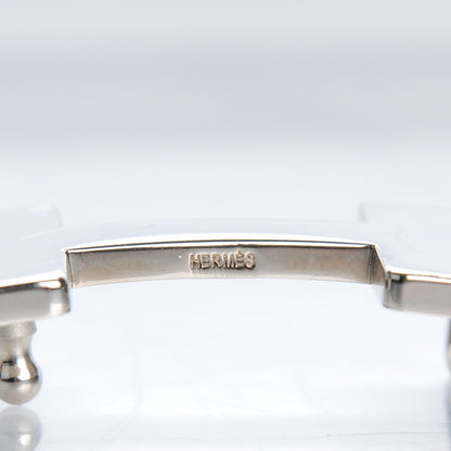 Hermes Box Togo 24mm Constance H Belt 85 Noir Gold 7 of 8