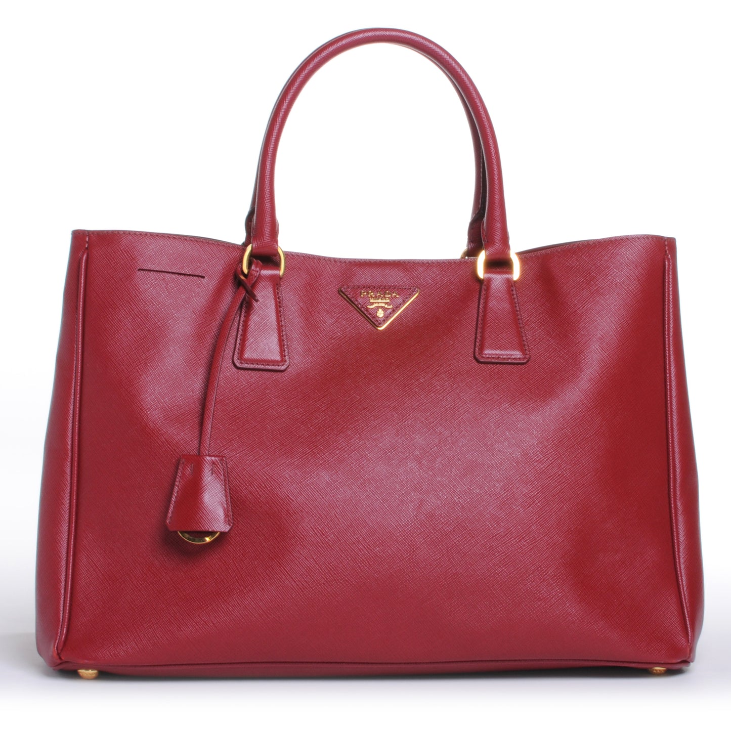 Saffiano Lux Tote Fuoco
