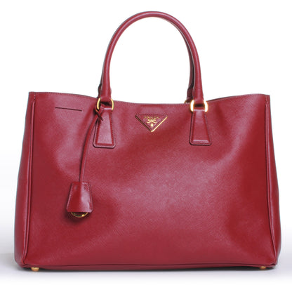 Prada Saffiano Lux Tote Fuoco 1 of 8