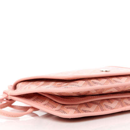 Goyard Goyardine Plumet Wallet Clutch Pink 10 of 11