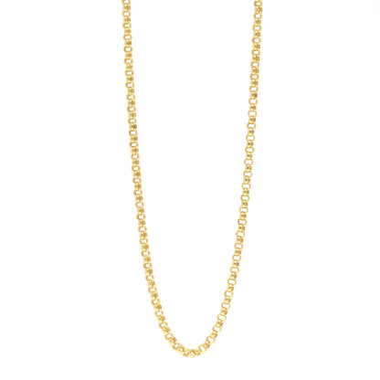 Elizabeth Locke 19K Yellow Gold Venezia Link Necklace 31" 1 of 5