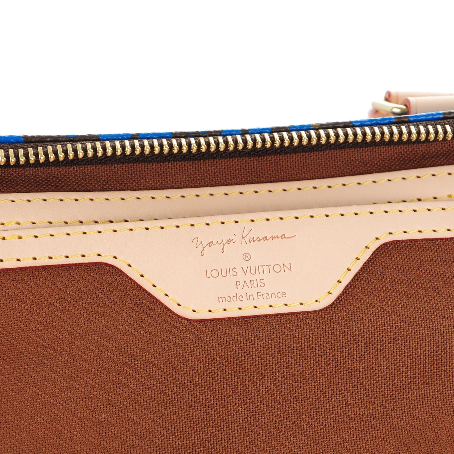 Monogram Kusama Town Speedy 30 Blue