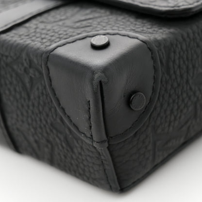 Louis Vuitton Taurillon Monogram Trunk Messenger Black 10 of 12