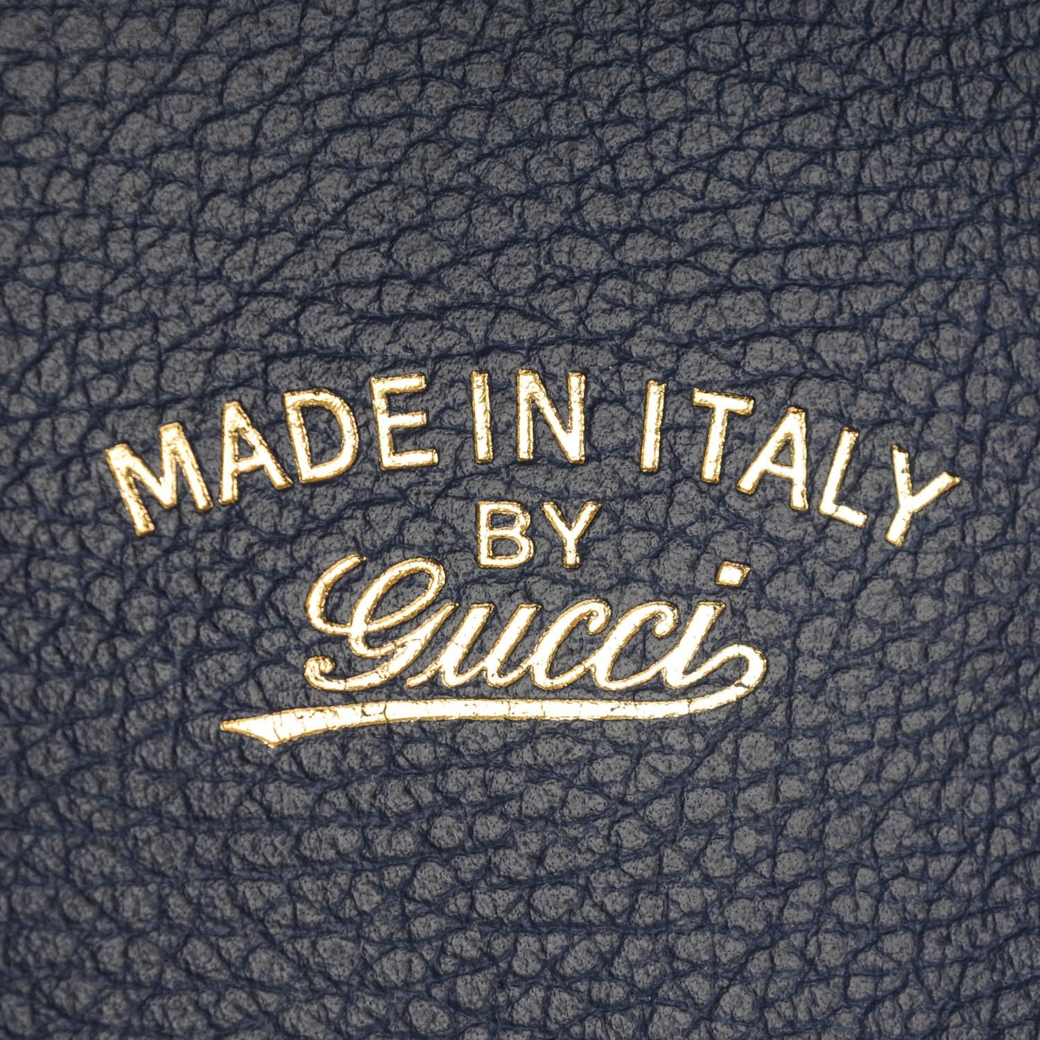 Gucci Dollar Calfskin Medium Swing Tote Marine Deep Cobalt 5 of 7