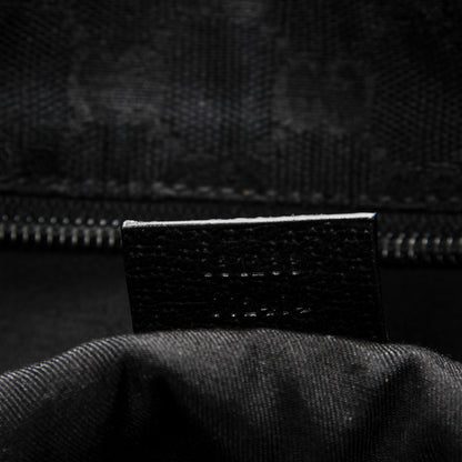 Gucci GG Monogram Large Web Handle Vertical Tote Black 7 of 8