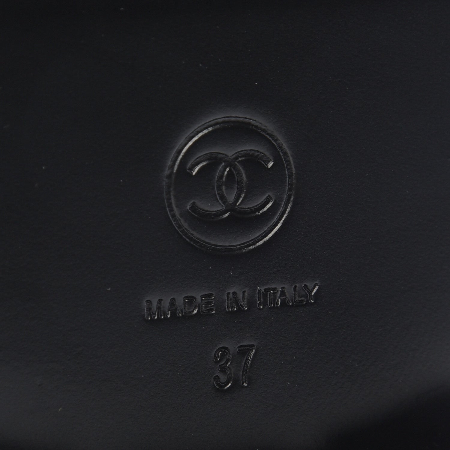 Chanel Crackled Calfskin Velvet Pearl Combat Short Boots 37 Black 6 of 7
