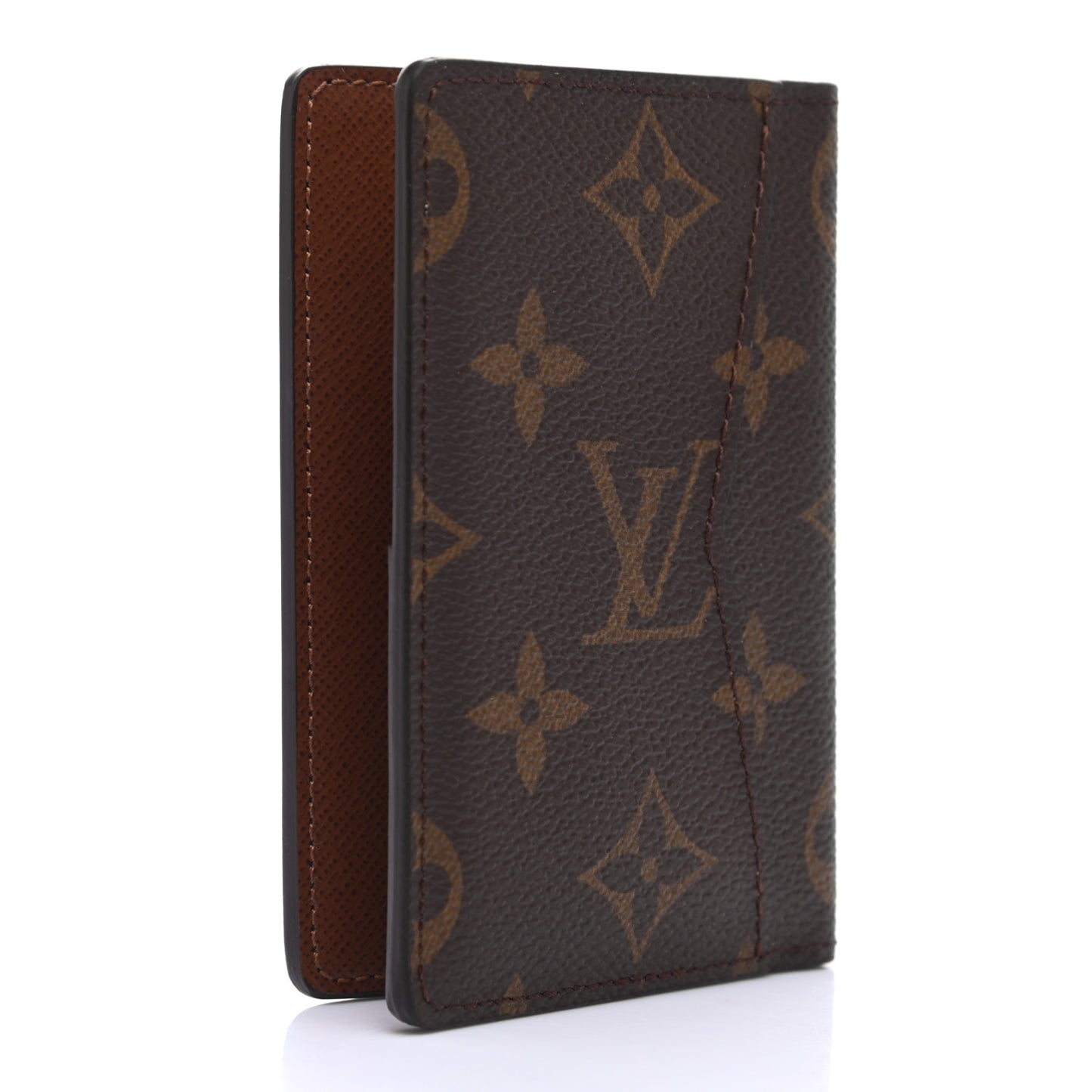Monogram Pocket Organizer Card Holder NM