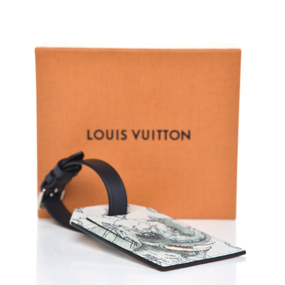 Louis Vuitton Savane Monogram Chapman Elephant Luggage Tag 3 of 3