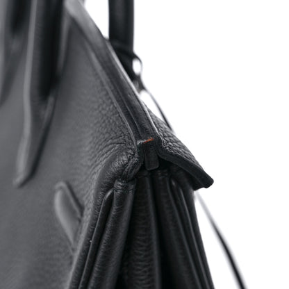 Hermes Togo Birkin 35 Black 12 of 17