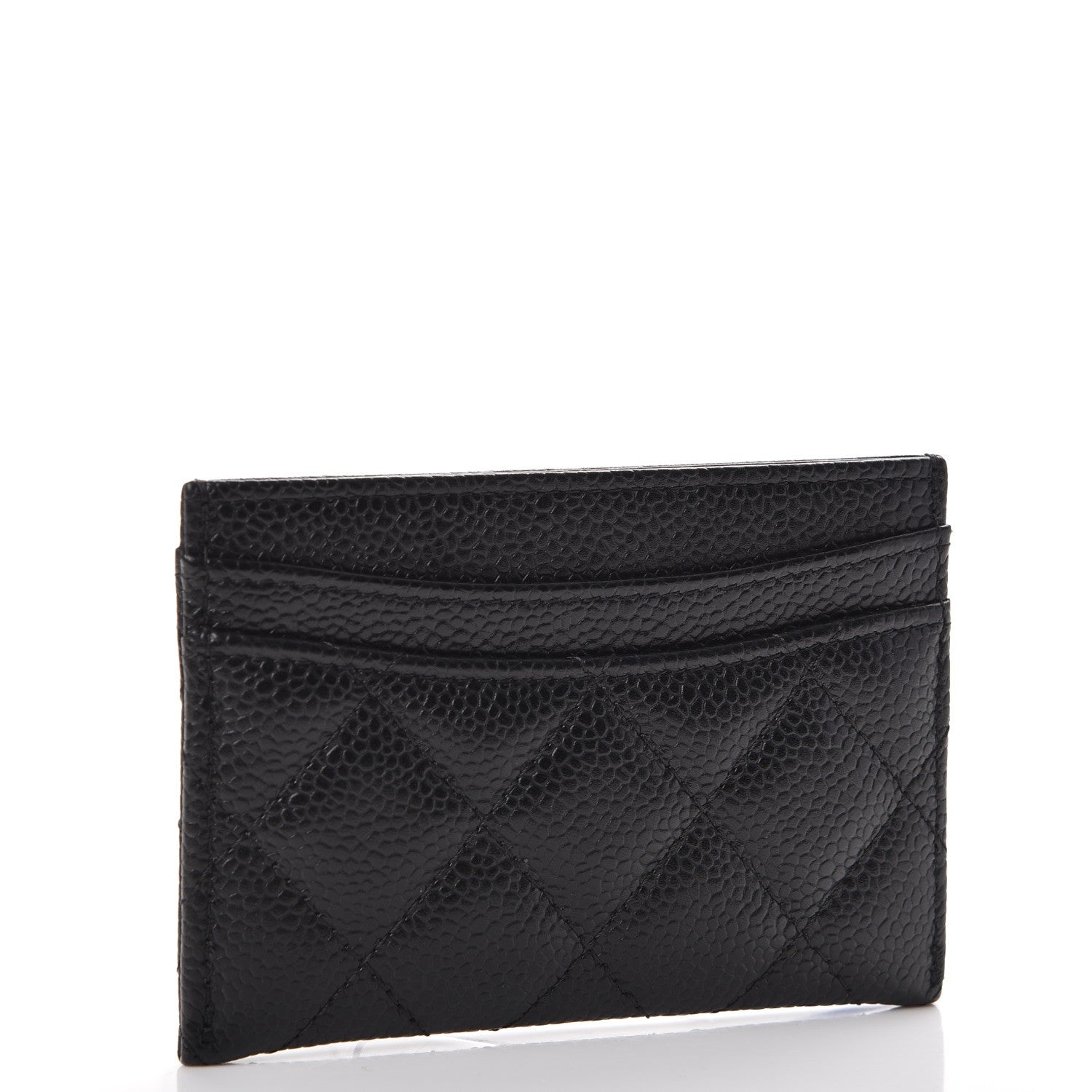 Chanel Caviar Quilted Card Holder Black 3 of 8
