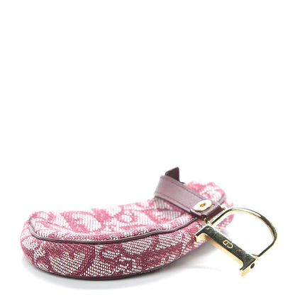 Christian Dior Monogram Saddle Coin Purse Red 4 of 8