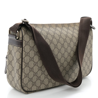 Gucci GG Plus Monogram Front Pocket Messenger Dark Brown 3 of 10