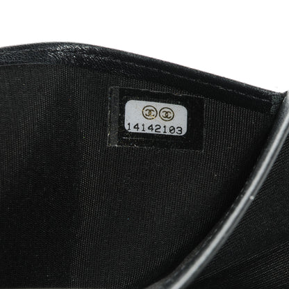 Chanel Caviar Leather CC Flap Wallet Black 7 of 7