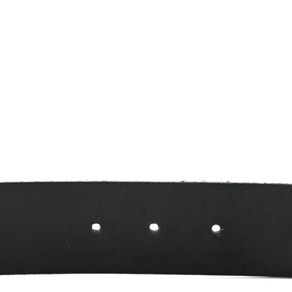 Gucci Calfskin Tortoise Gold Interlocking G Belt 85 34 Black 4 of 5
