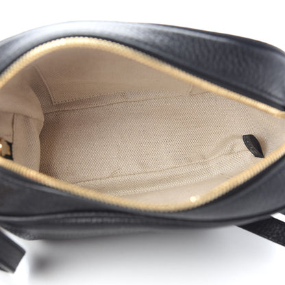 Gucci Pebbled Calfskin Small Soho Disco Bag Black 5 of 9