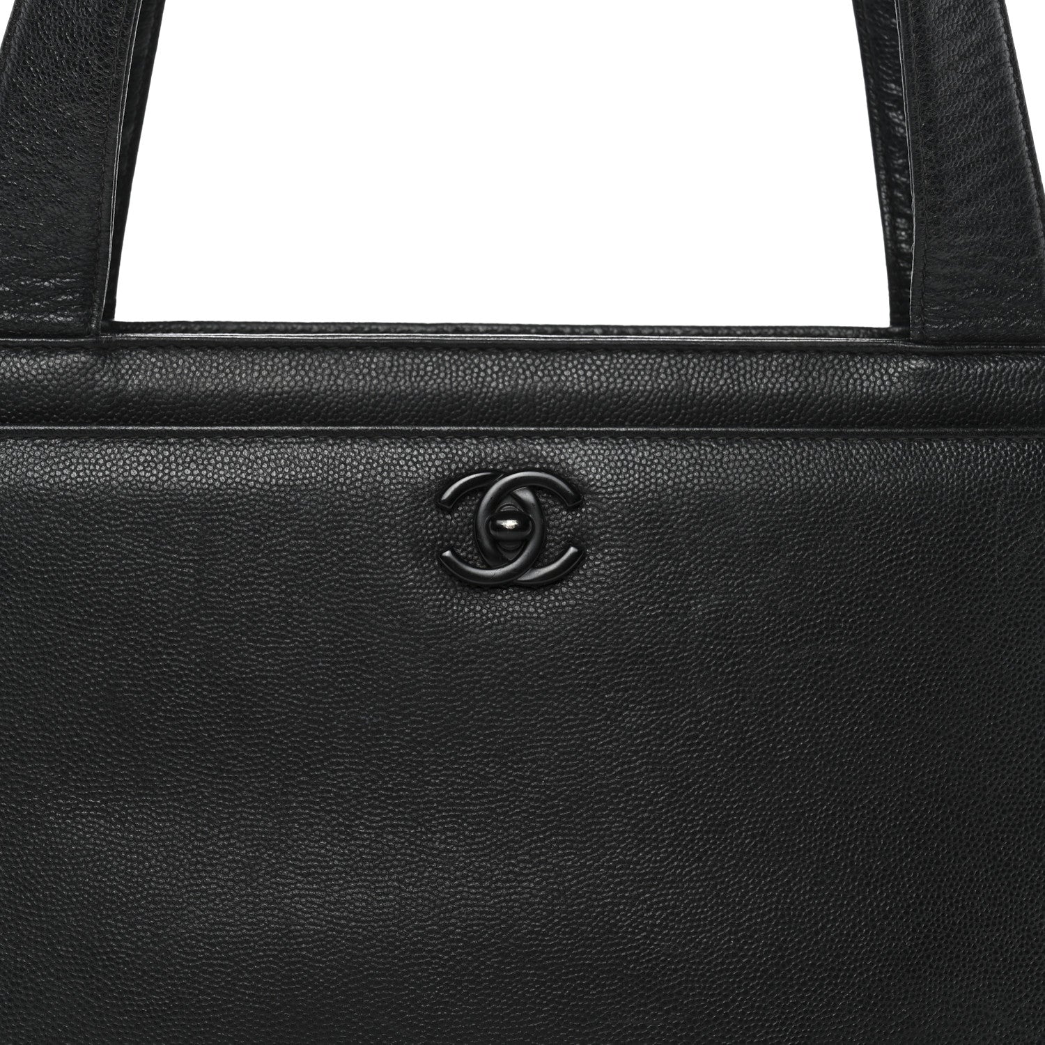 Chanel Caviar CC Shoulder Bag Black 9 of 15