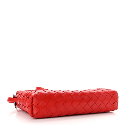 Bottega Veneta Nappa Intrecciato Crossbody Bright Red 4 of 10