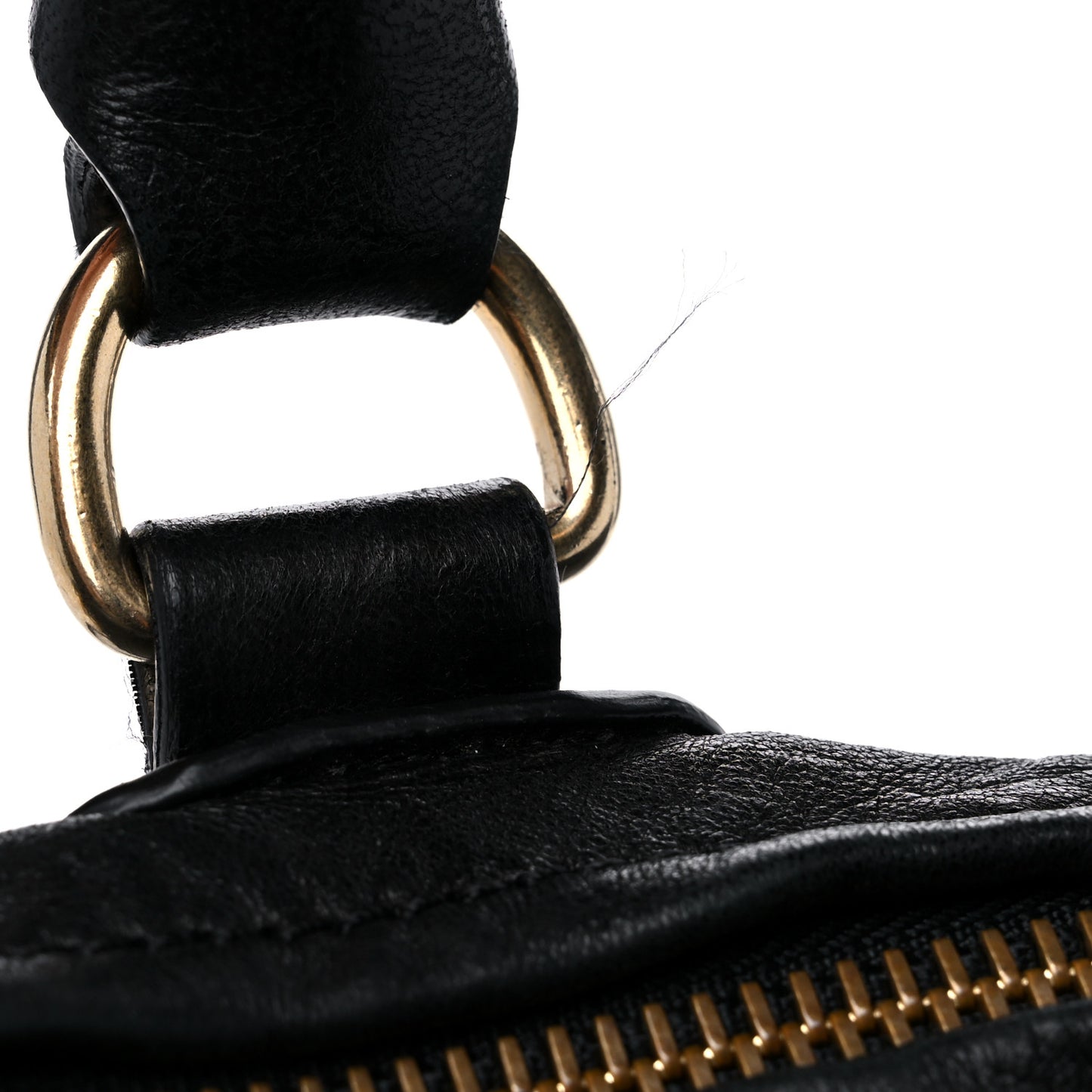 Tumbled Sheepskin Small Pandora Black