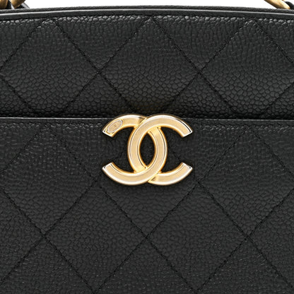 Chanel Caviar Quilted Small Camera Bag Black 9 of 14