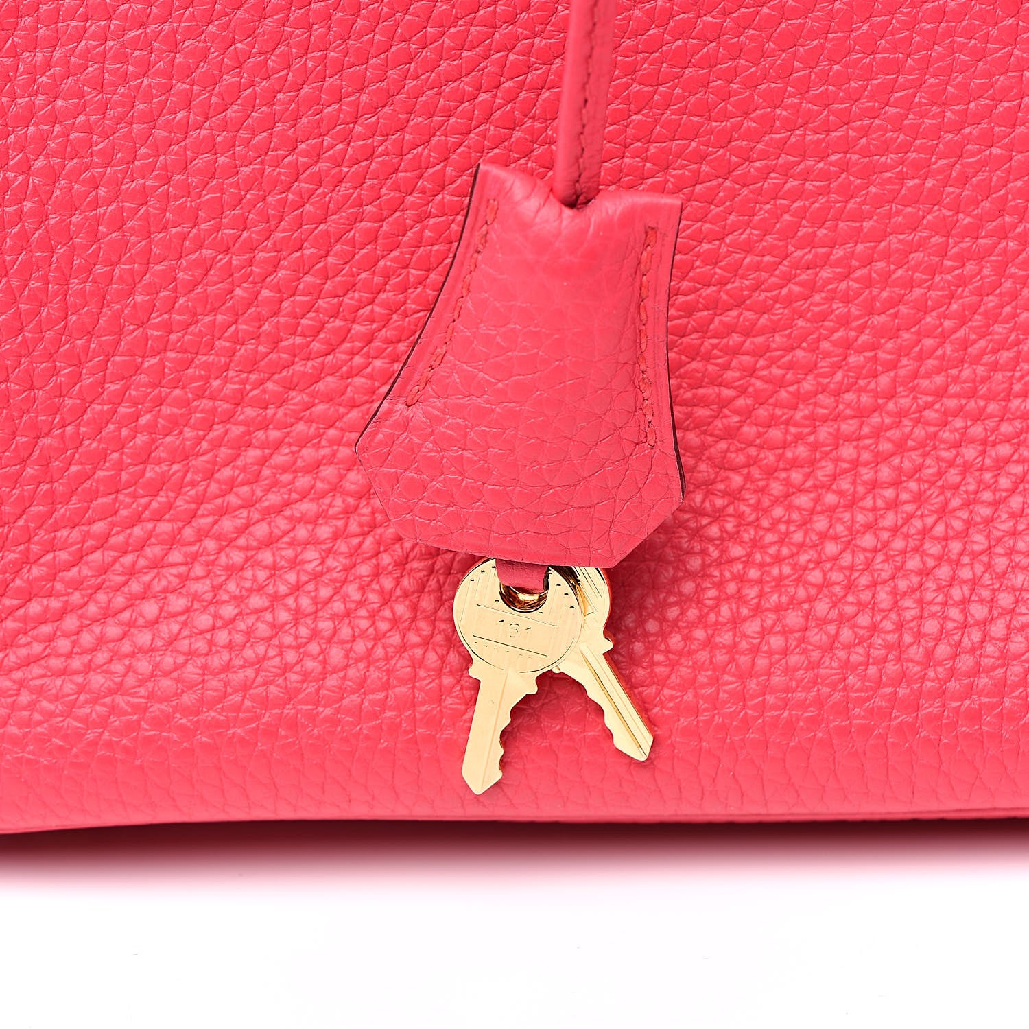 Hermes Taurillon Clemence Birkin 30 Rose Extreme 25 of 29