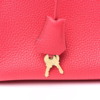 Hermes Taurillon Clemence Birkin 30 Rose Extreme 25 of 29