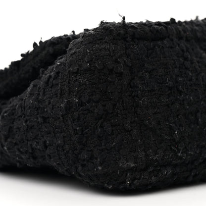 Chanel Tweed Quilted Medium Chanel 19 Flap Black 9 of 13