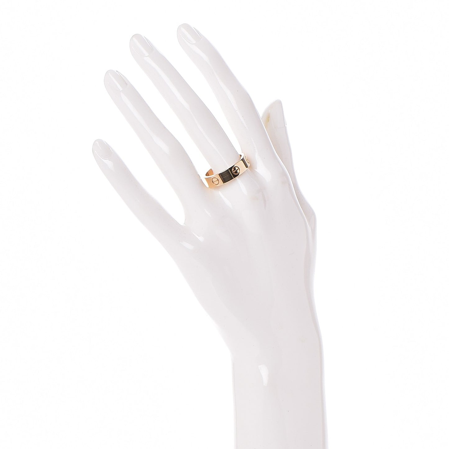 18K Yellow Gold 5.5mm LOVE Ring 60 9.25