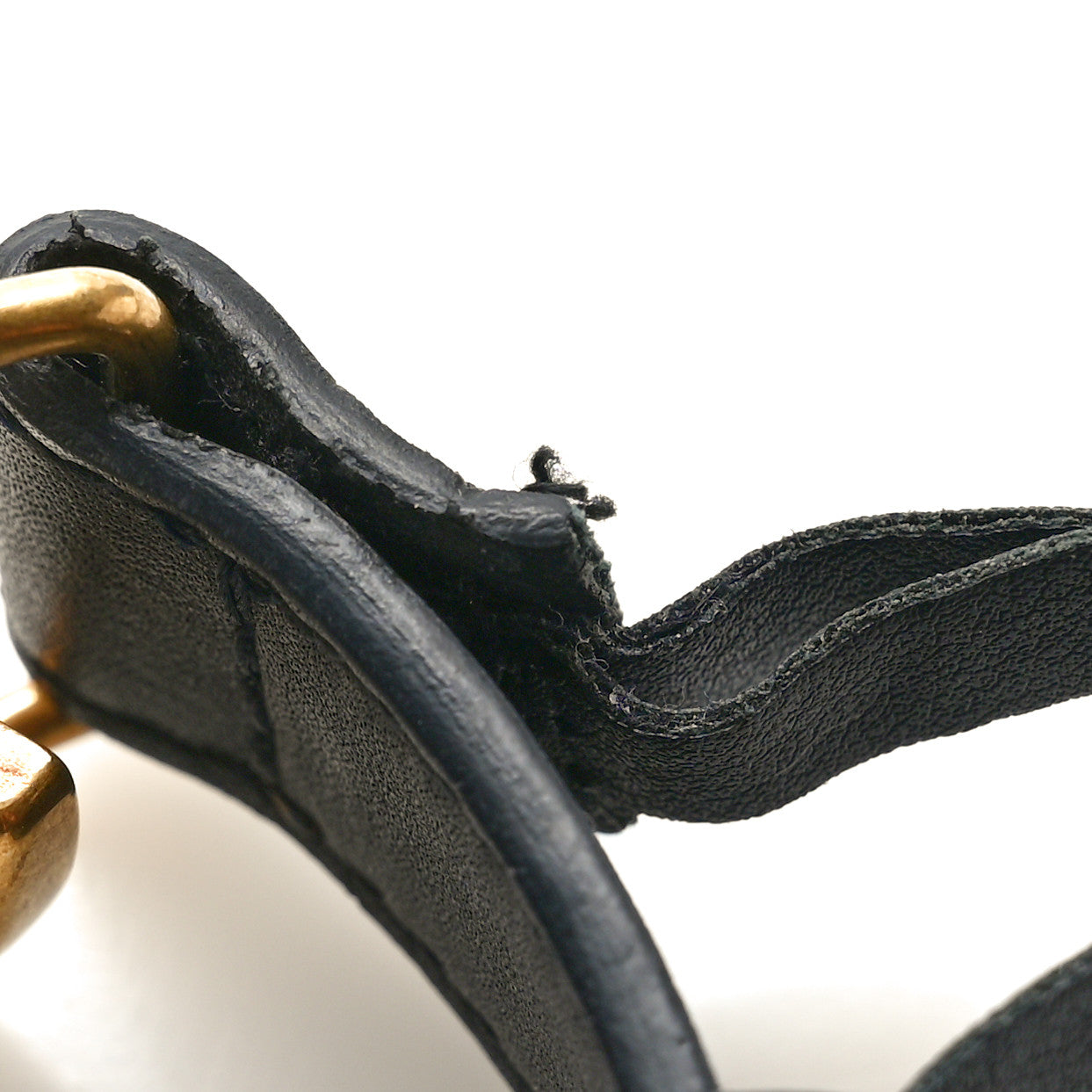 Gucci Calfskin Double G 20mm Belt 85 34 Black 5 of 5