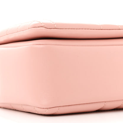 Burberry Lambskin Quilted Small Lola Bag Dusty Pink 9 of 11