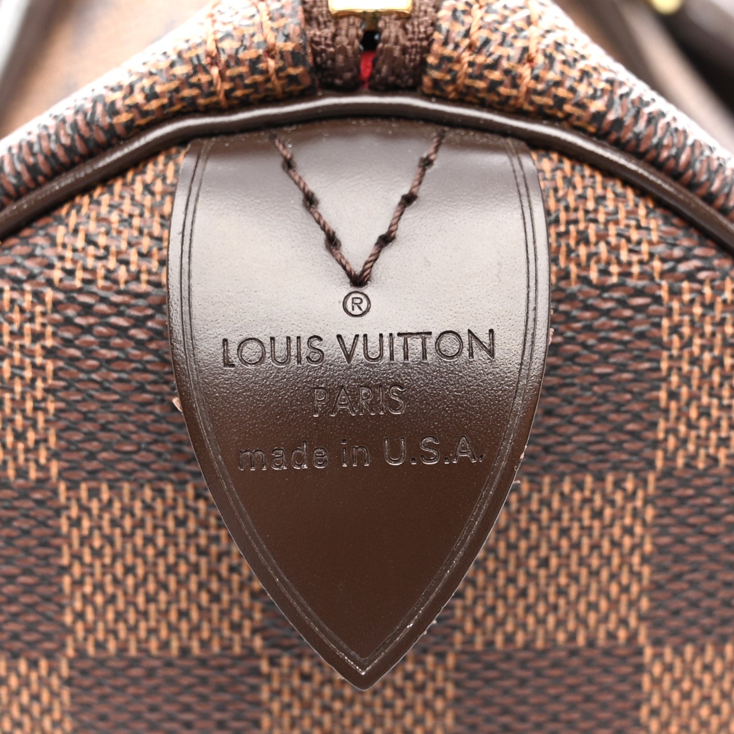 Louis Vuitton Damier Ebene Speedy 30 6 of 13