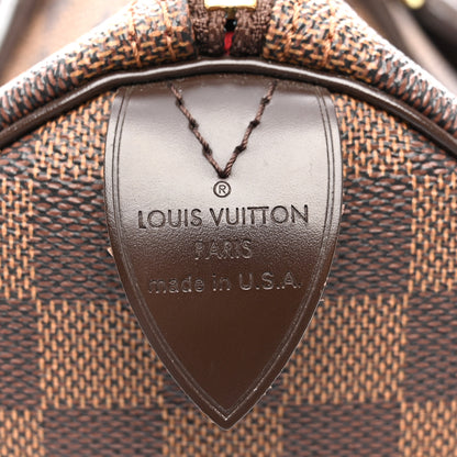Louis Vuitton Damier Ebene Speedy 30 6 of 13