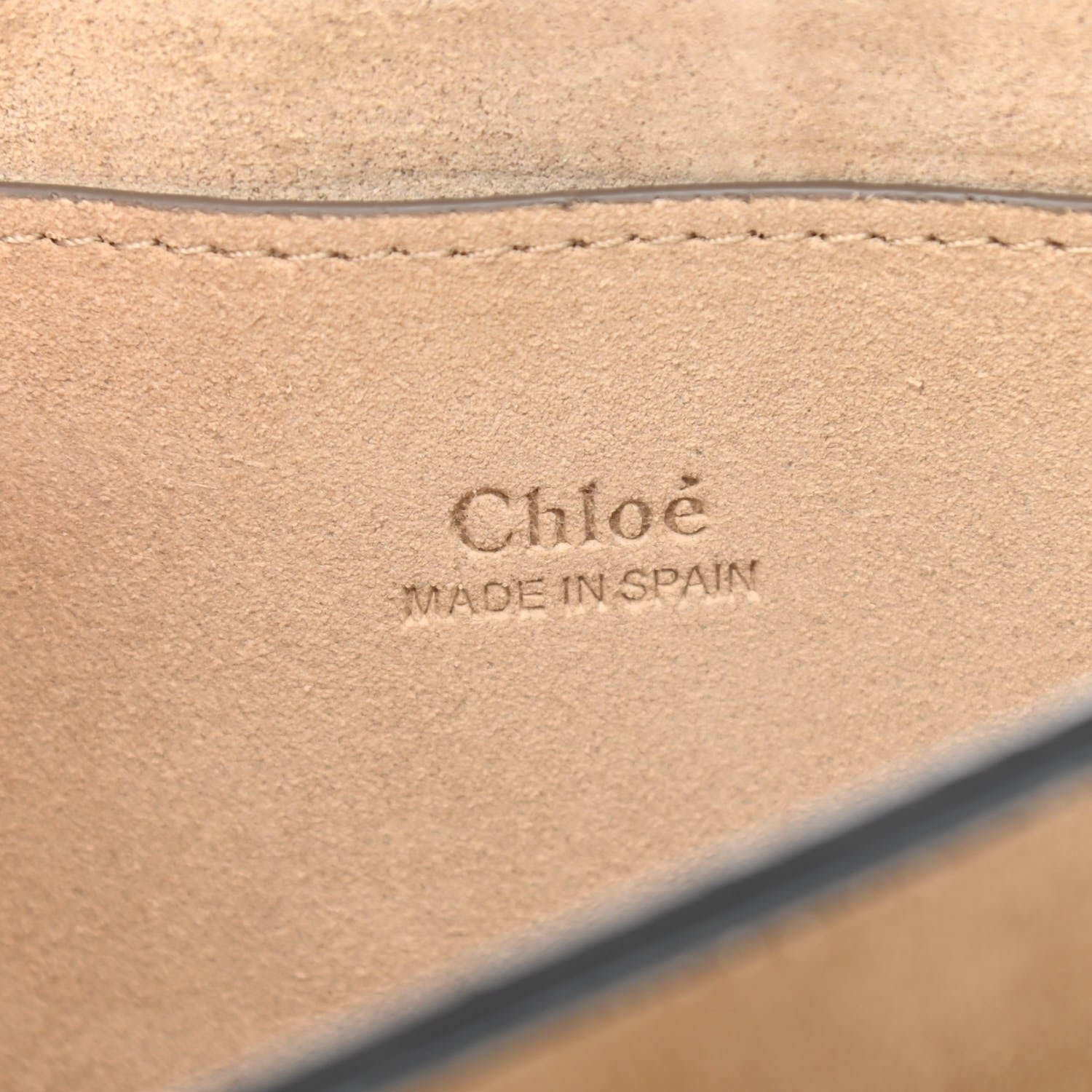 Chloe Suede Calfskin Small Faye Shoulder Bag Black 6 of 10