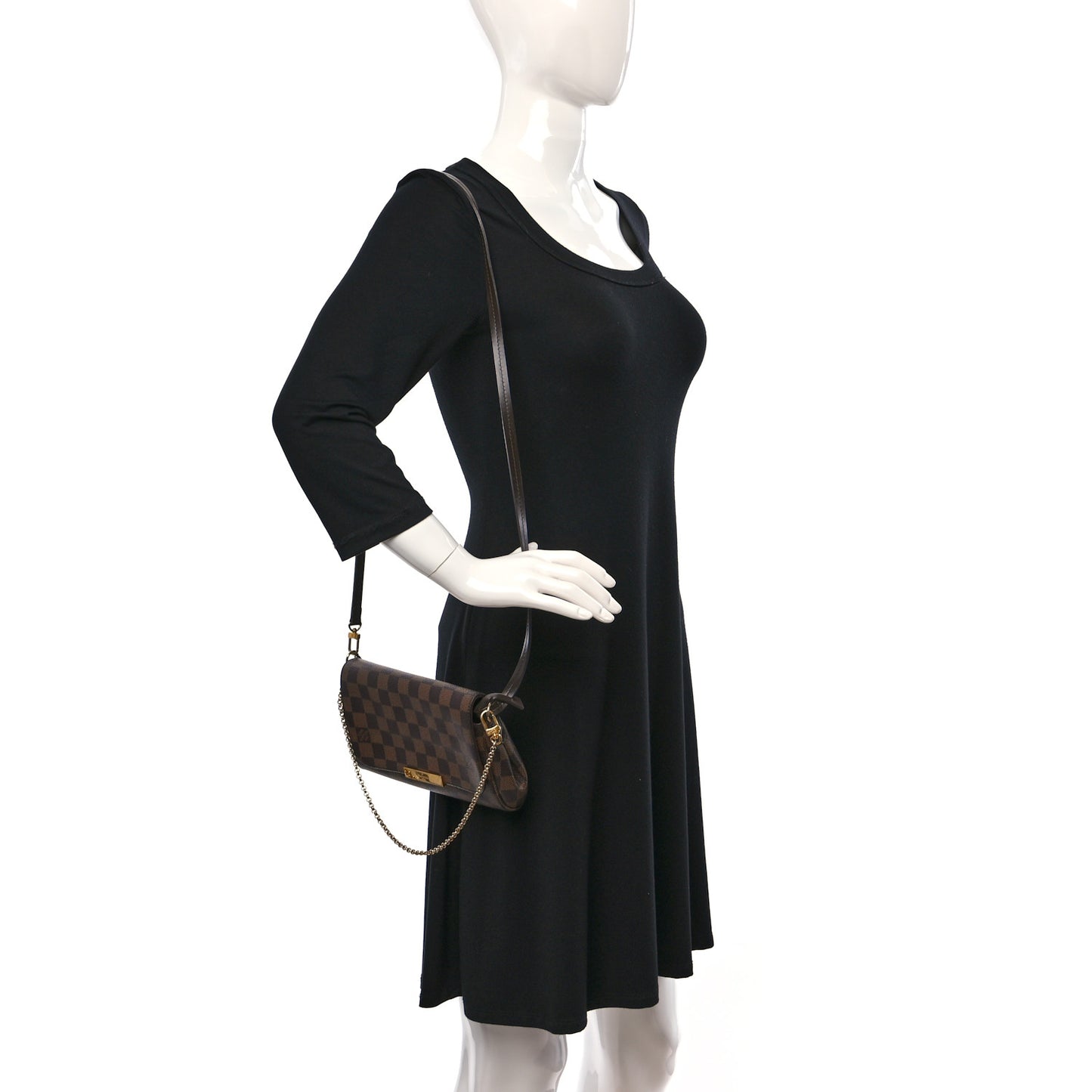 Damier Ebene Favorite PM