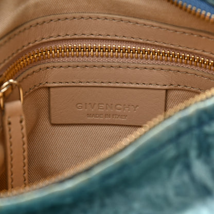 Givenchy Tumbled Sheepskin Mini Pandora Sky Blue 6 of 13