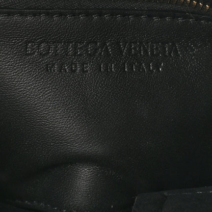 Bottega Veneta Lambskin Maxi Intrecciato Mini North South Cassette Tote Black 6 of 9