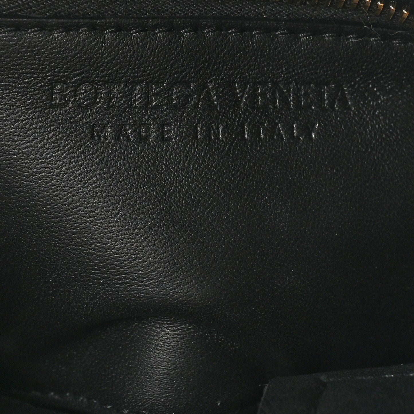 Lambskin Maxi Intrecciato Mini North South Cassette Tote Black